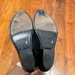 ANINE BING  Lou Black Leather Ankle Western Cowgirl Ankle Boots 37 / 7 Photo 9