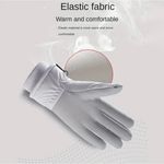 Winter Insulated Skiing Touchscreen Windproof Gray Ski Gloves OS Fleece Lined Photo 7