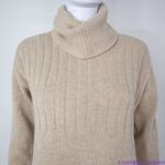 Madewell NEW  merino wool turtle‎ neck sweater ribbed sweater dress, XS Photo 4