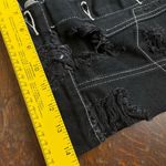 Carmar Black distressed Jean Jacket with Cropped Design size XS Photo 9