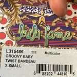 Luli Fama Groovy Baby Twist Bandeau Bikini Top NWT Photo 7