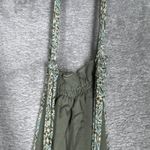 PaperMoon Dress Womens Medium Green Floral Tiered Boho Bohemian Peasant Photo 5