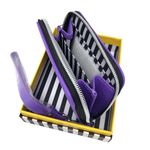 Marc Tetro Purple Dog Wallet/ Wristlet Photo 1