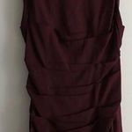 EXPRESS  ruched sleeveless Midi‎ Dress Photo 0
