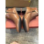 Munro  Jackson Bootie in‎ Cuero Leather Brown Size 7 Classic Side Zip Photo 4