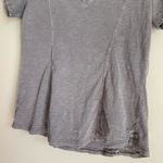 Pulp Top Blouse Shirt Women Size Small Brown Short Sleeve Boho Summer Photo 2