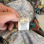 Vintage Y2K 90s Luna Claire Babydoll Dress Small Green Retro Geometric Pockets Photo 11