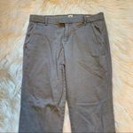 Gap Slim Crop Chino Pant Pilot Grey Stretch Cotton Mid-Rise Twill 2 Photo 3