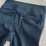 Athleta  Navy Delancey Skyline Tights Leggings Zipper Ankle Back Pockets Size S Photo 9