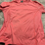 Columbia  Women’s pink salmon short sleeve shirt size large  Photo 0