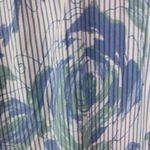 JM Collection  14 Striped Roses Cotton Blend Workwear Top Plus Photo 3