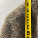 Aerie  Faux Fur Full Zip Teddy Hoodie Very Oversized Brown Size Medium Photo 7