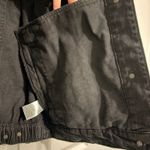 American Eagle Black Denim Jacket Photo 4