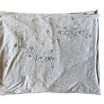 Gap  Project Red Y2K Gray Safety Pin Print Cotton Scarf Neck Accessory One Size Photo 0