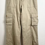 Arizona Jeans Arizona Cargo Wide Leg Khaki Pants Size 5 Photo 0