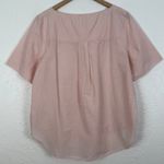 COS A-Line Cotton Linen T-Shirt Pink Minimalist Normcore Quiet Luxury Medium Photo 2