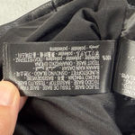 ZARA  Faux Leather Corset Top Belted Asymmetrical Zip Black Womens Size L NWOT Photo 6