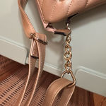 Nicole Miller  Brassy gold chain crossbody bag purse Photo 5
