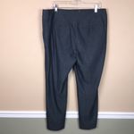 Loft  Women’s Knit Navy Blue Modern Skinny Ankle Career Office Trouser Pants Photo 6