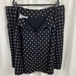 Unique Vintage Black&White Polka Dot Vivienne Swing Skirt Sz.5X/26 Photo 9
