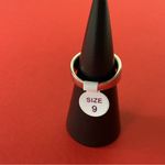 Bomb Party RBP7182 “The Khloe Ring” Smokey Topaz CZ on Rhodium Size 9 Ring NWT Photo 2