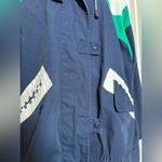 Westport Vintage 80s  Women’s Retro Windbreaker Full Zip Drawstring Era Jacket Photo 6