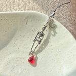 Handmade grunge street funky goth style skull phone charm/bag accessory/keychain/car display☠️ Photo 2