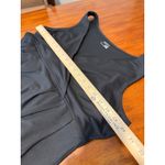 Eddie Bauer  Womens Black Sleeveless V Neck Pleated Dress XL X-Large Casual Photo 2