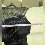 Tadashi Shoji  lace sequins navy blue cocktail semi formal dress XL Photo 8