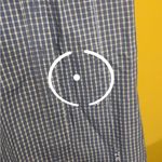 Finley Matthew checkered sleeveless dress small Blue Photo 6