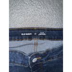 Old Navy  Jeans Women 20 Mid Rise Rockstar Super‎ Skinny Distressed Dark Wash Photo 5