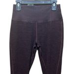 Alo Yoga  High-Waist Lounge Legging in Oxblood Heather Size Small Photo 2