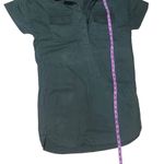 REI Cooperative Small Army Green Polo Tee Short Sleeve Dress Women Oversized Photo 4