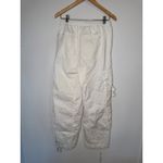 Abercrombie & Fitch Abercrombie White Cream Cargo Pants Photo 3