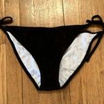 Juicy Couture  New  Black Label Black Velour Swim Bottom Size XL Photo 0