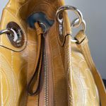 Coach  1941 Alex Gold Patent Leather Tote, Style 14265 - Gold - Preowned Photo 11