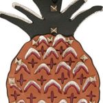 Valentino Garavani Studded Leather Pineapple Bag Charm Photo 3
