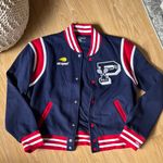 Polo Ralph Lauren US Open Ball Boy Varsity Jacket Blue Size M Photo 0