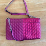 Karl Lagerfeld  Fuchsia Quilted Crossbody Bag Photo 5