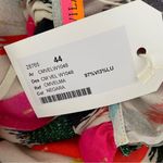 Vilagallo Velma Top Rainbow Brushstroke Gold Metallic Blouse NWTS size 44 US 12 Tan Photo 8