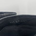 via spiga  Garnett Boots Size 6.5 Black Zipper Buckle Tall Leather Heeled Western Photo 10