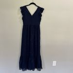 Lilly Pulitzer Autumn Mini Dress Size 0 Botanical Shadow Clip Chiffon Ruffle Photo 1