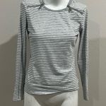 Michael Michael Kors gray striped long sleeve t Photo 6