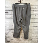 FIGS Women's  Gray 3X Ankle & Cropped Pants with Teal Drawstring Photo 8