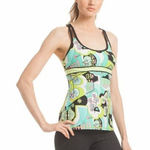 Trina Turk Trina‎ Turk Recreation Tank Top Swimsuit Abstract Print Criss Cross Back Medium Photo 0