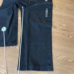 Gap High Rise Wide Leg Crop Jeans Womens 18/34R Black Baggy Boho Stretch New NWT Photo 8