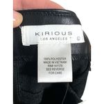 Kirious Faux Leather Vegan Jumper Dress L Sleeveless Goth Whimsigoth Pinup NWT Photo 5