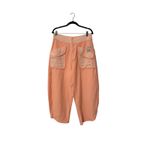 Free People NWT Timko Pant in pastel peach Photo 3