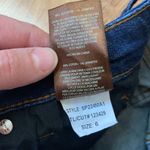 Kut From The Kloth Straight Leg Cropped Cuffed Hem Dark Blue Jeans EUC Sz 6 Photo 6