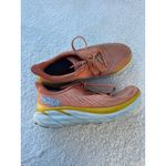 $159 Hoka One One Women's Clifton 8 Sneakers in Sun Baked/Shell Coral Size 9B Orange Photo 3